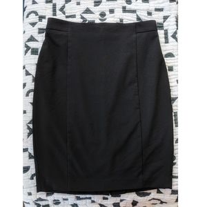 Seasonless Stretch Seamed Pencil Skirt